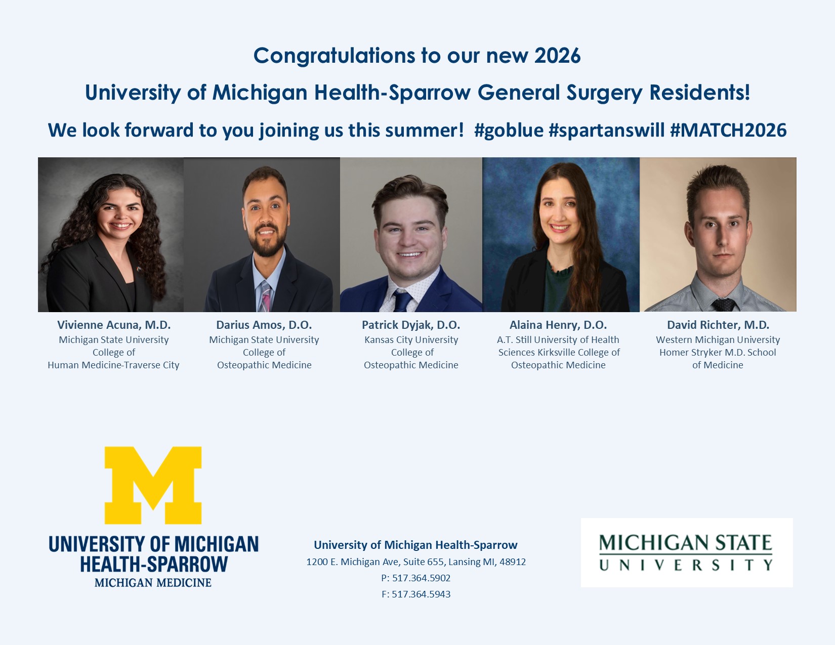 2026 Incoming Residents